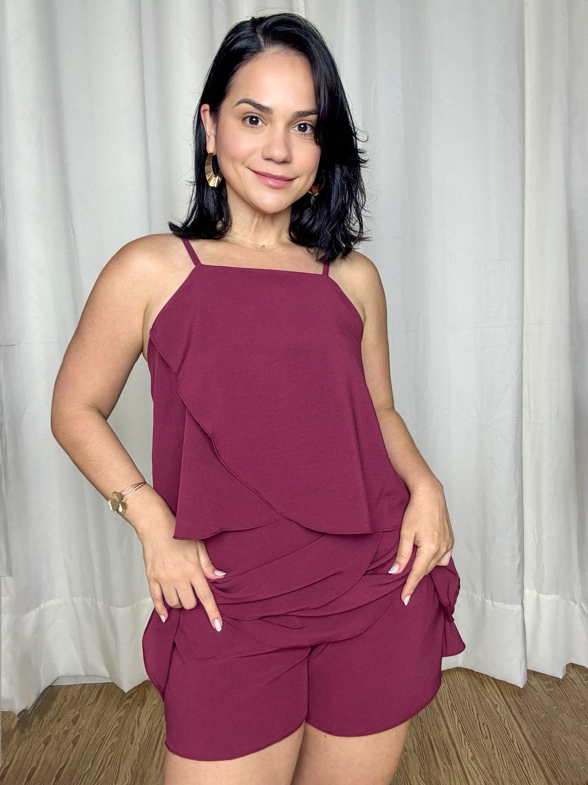CONJUNTO SOPHIA VINHO - Imagem 4